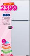 KIC 170Ltr Top Freezer Fridge White