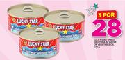 Lucky Star Shredded Tuna In Water Or Vegetable Oil-3 x 170g