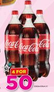 Coca Cola-4 x 2Ltr