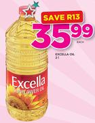 Excella Oil-2Ltr Each