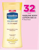 Vaseline Body Lotion Assorted-400ml