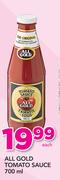 All Gold Tomato Sauce-700ml