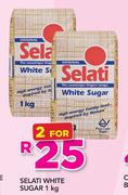Selati White Sugar-2 x 1Kg