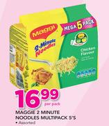 Maggie 2 Minute Noodles Multipack Assorted-5's Per Pack