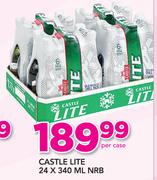 Castle Lite NRB-24 x 340ml Per Case