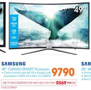 Samsung 49" FHD Smart Curved TV 49K6500-On MyMeg 500