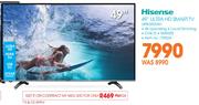 Hisense 49" UHD Smart TV 49K300UW
