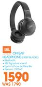 JBL On Ear Headphone E45BT BLACKE