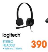 Logitech Stereo Headset