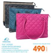 Kingsons 15.6" Vogue Ladies Shoulder Bag-Each