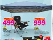 Campmaster Instant 100 Gazebo 3m x 3m 