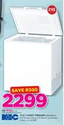 KIC 210Ltr Chest Freezer KCG 210 1