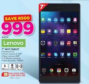 Lenovo 7" Wi-Fi Tablet
