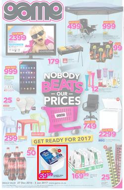 Game : Nobody Beats Our Prices (27 Dec - 3 Jan 2017) , page 1