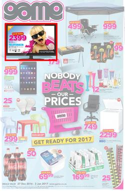 Game : Nobody Beats Our Prices (27 Dec - 3 Jan 2017) , page 1