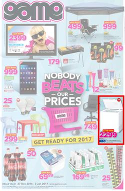 Game : Nobody Beats Our Prices (27 Dec - 3 Jan 2017) , page 1