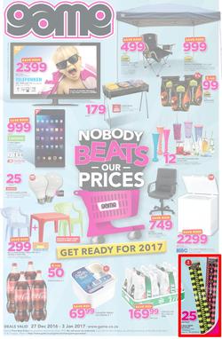 Game : Nobody Beats Our Prices (27 Dec - 3 Jan 2017) , page 1