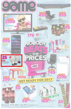 Game : Nobody Beats Our Prices (27 Dec - 3 Jan 2017) , page 1