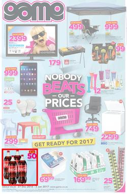 Game : Nobody Beats Our Prices (27 Dec - 3 Jan 2017) , page 1