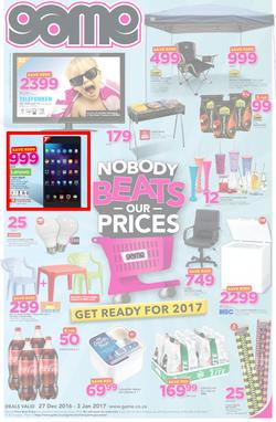 Game : Nobody Beats Our Prices (27 Dec - 3 Jan 2017) , page 1