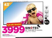 Sinotec 43" FHD LED TV 43E3000G