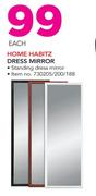 Home Habitz Dress Mirror-Each