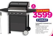 Cadac Elegance 4 Burner Gas Braai