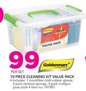Goldenmarc 10 Piece Cleaning Kit Value Pack-Per Set