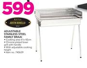 Ketla Justin Bonello Adjustable Stainless Steel Family Braai