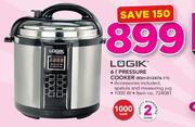 Logik 6Ltr Pressure Cooker RSH-012476-11