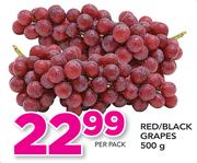 Red/Black Grapes-500g Per Pack