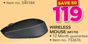 Logitech Wireless Mouse M170