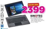 Sinotec 10.1" Intel 2 In 1 Device