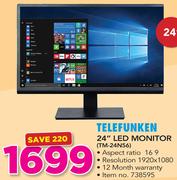Telefunken 24" LED Monitor TM-24N56