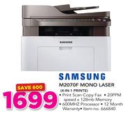 Samsung M2070F Mono Laser 4 In 1 Printer