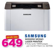 Samsung M2020W Mono Laser Printer