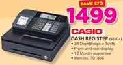 Casio Cash Register SE-G1