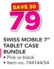 Swiss Mobile 7" Tablet Case Bundle