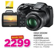 Nikon High Zoom Bridge Camera L340