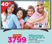 Hisense 40" FHD LED TV HX40M2160F