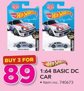 Hot Wheels 1:64 Basic DC Car-For 3