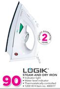 Logik Steam And Dry Iron