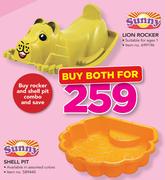 Sunny Lion Rocker Plus Shell Pit
