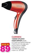 Carmen 1200W Studio Hair Dryer 5137