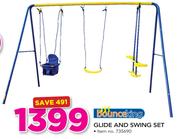 BounceKing Glide And Swing Set