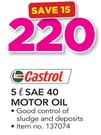 Castrol 5Ltr SAE40 Motor Oil