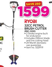 Special Ryobi 32cc Petrol Brush Cutter RBC 320E m.guzzle .za