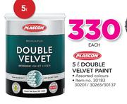 Plascon 5Ltr Double Velvet Paint
