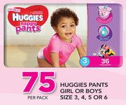 Huggies Pants Girl Or Boys-Per Pack
