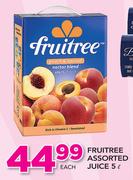 Fruitree Assorted Juice-5Ltr
